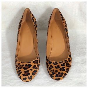 J. Crew Shoes - J. Crew Tan & Black Calf Hair Leopard Wedges J. Crew Shoes - J. Crew Tan & Black Calf Hair Leopard Wedges